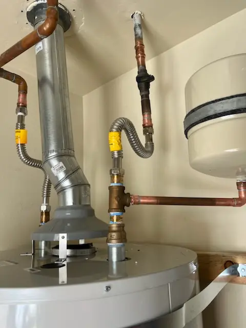 Water heater installation and plumbing repair in Dunlo